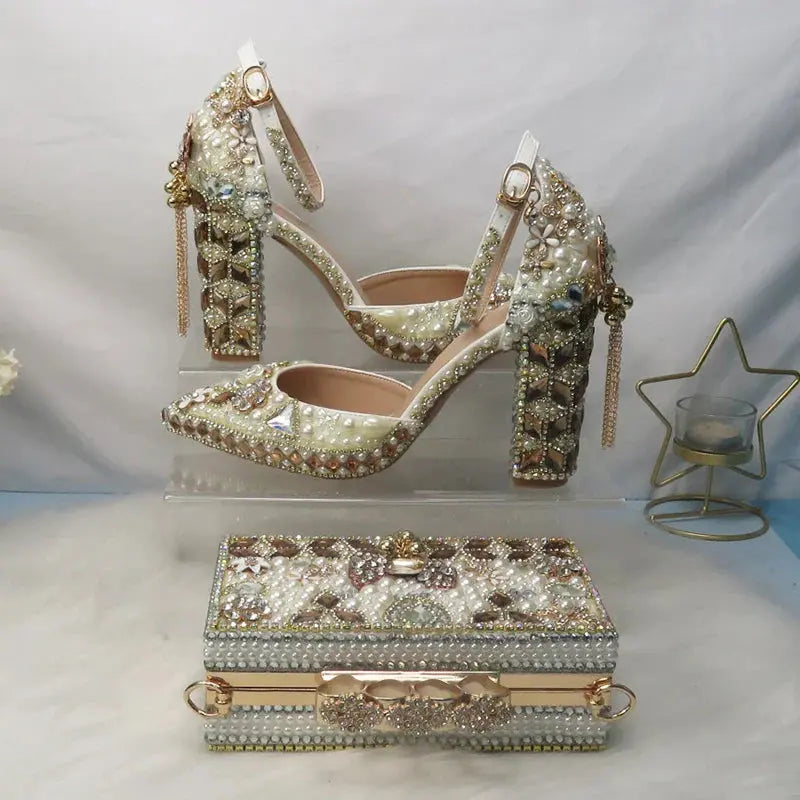 Sharara Shoe & Bag Set - Coco & Dee UK