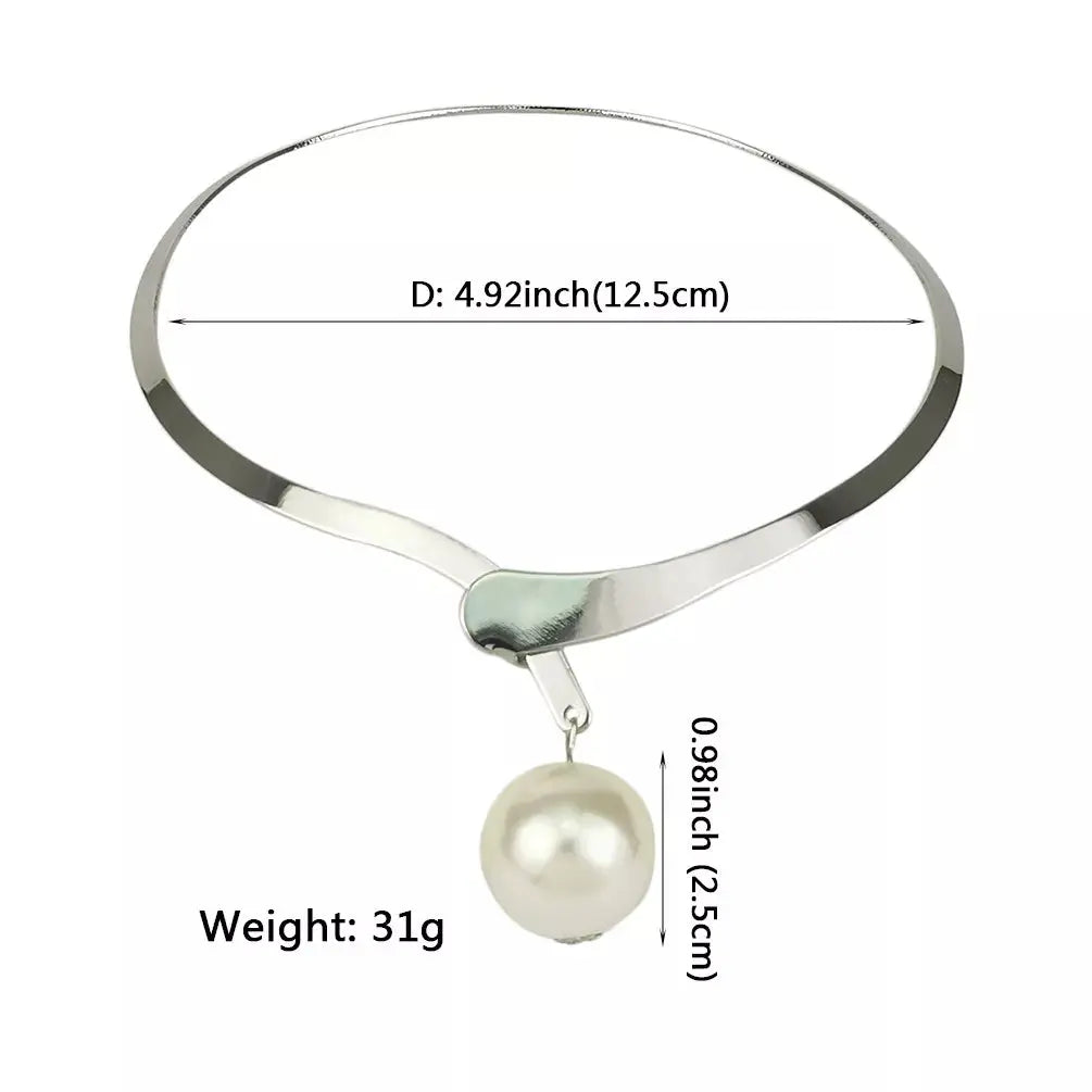 Waterwave Pearl Necklace - Coco & Dee UK