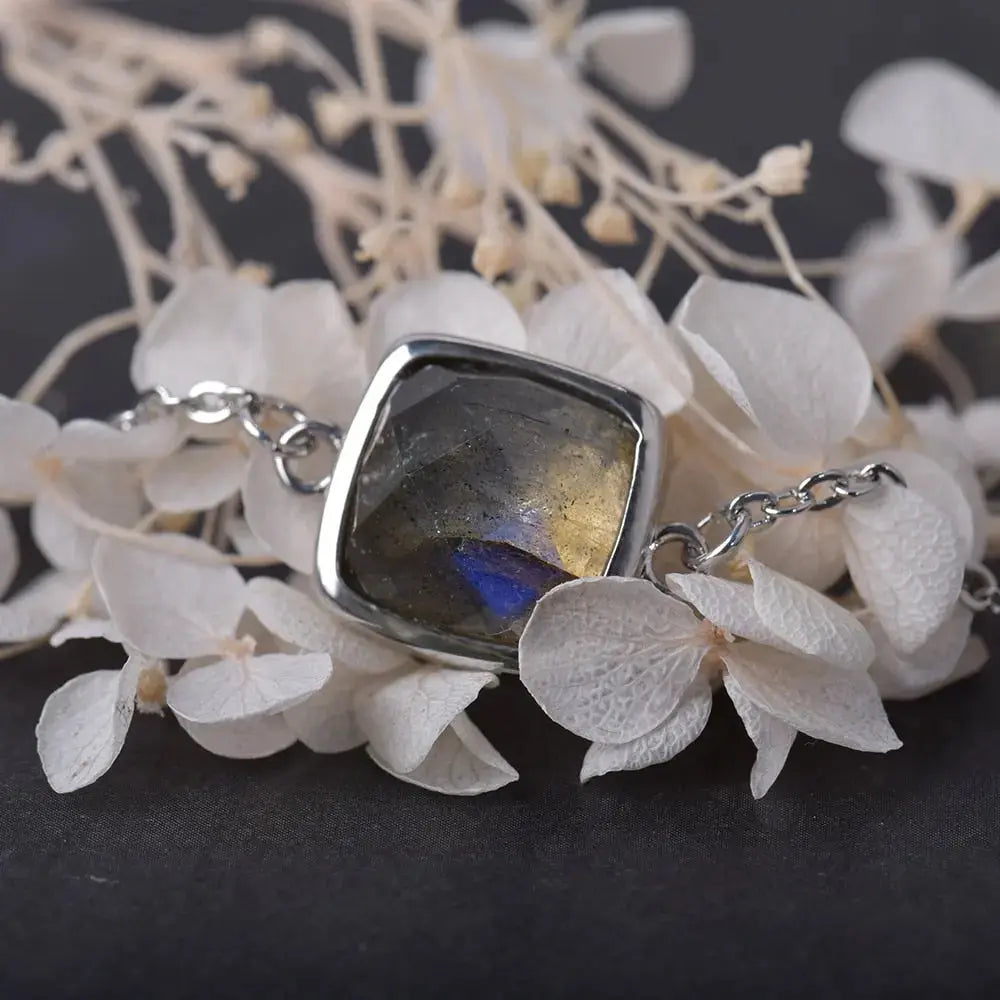 ITSMOS Natural Labradorite Bracelet Coco & Dee