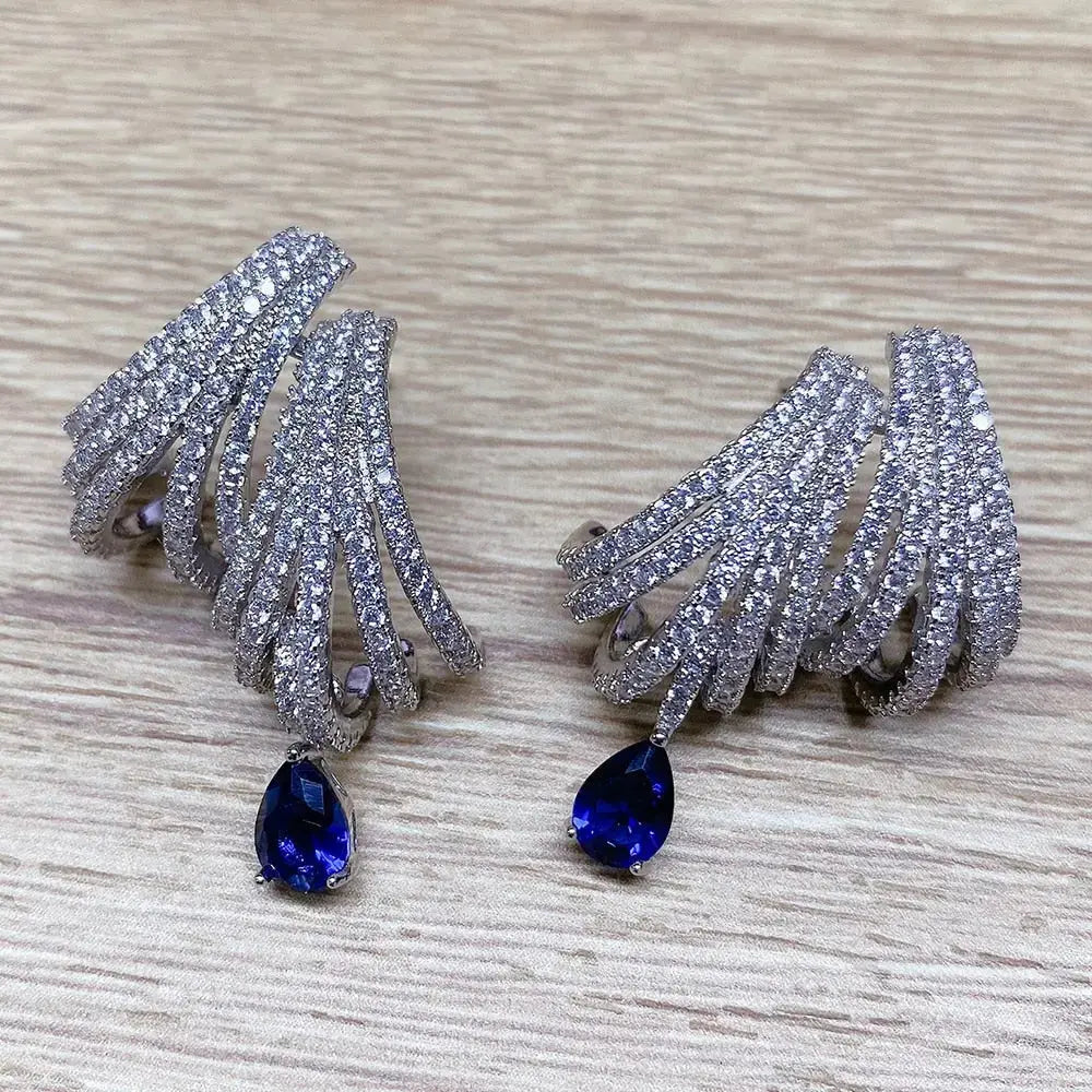 Katie Double Claw Earrings Coco & Dee