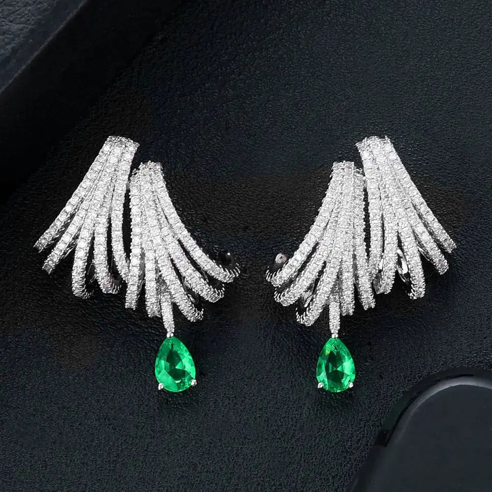 Katie Double Claw Earrings Coco & Dee