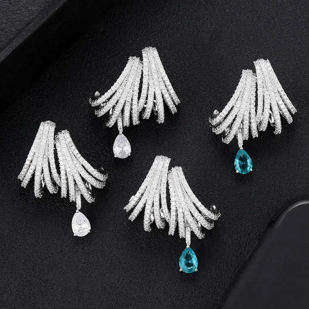 Katie Double Claw Earrings Coco & Dee