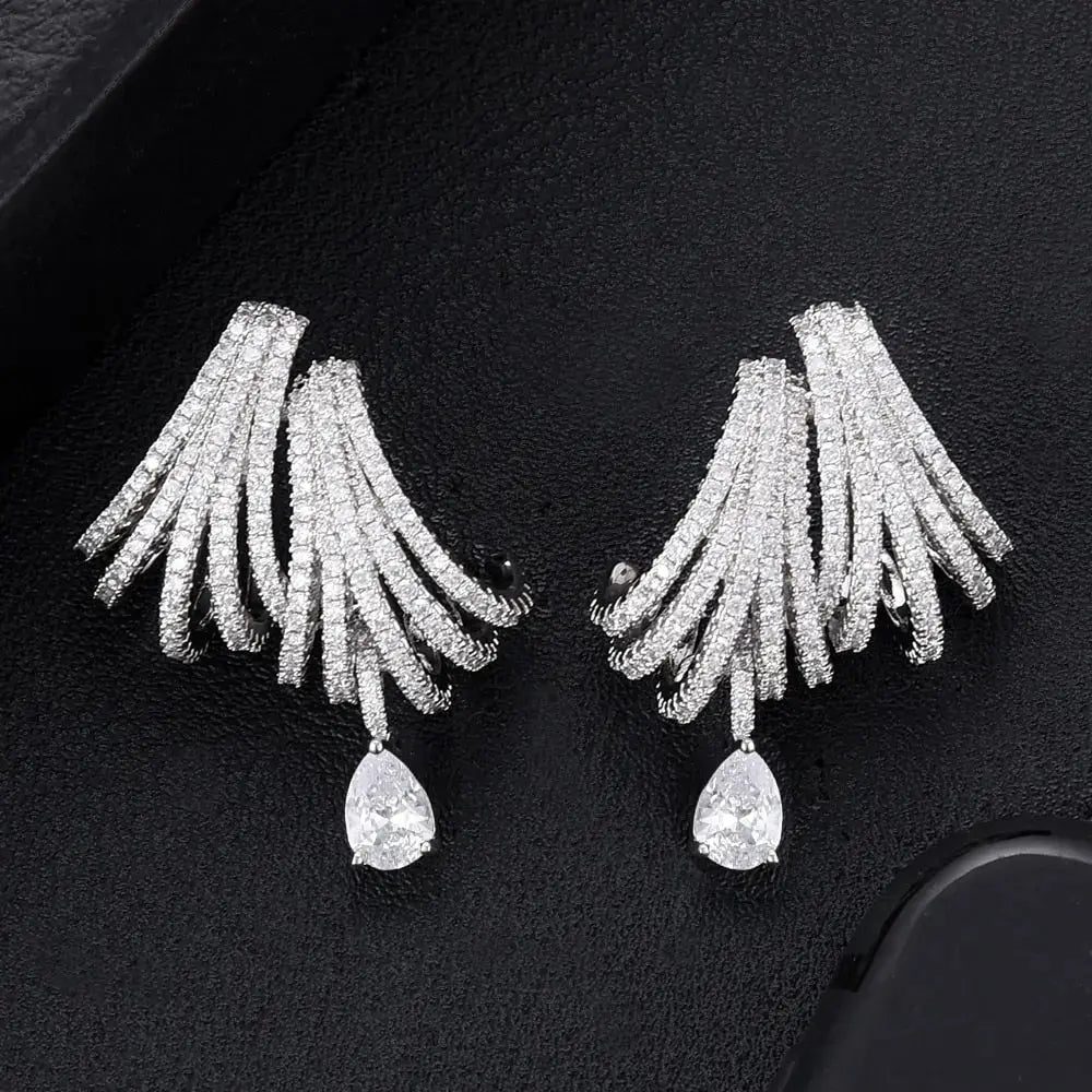 Katie Double Claw Earrings Coco & Dee