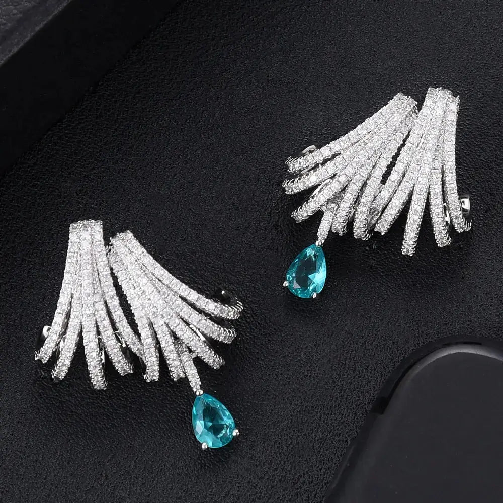 Katie Double Claw Earrings Coco & Dee