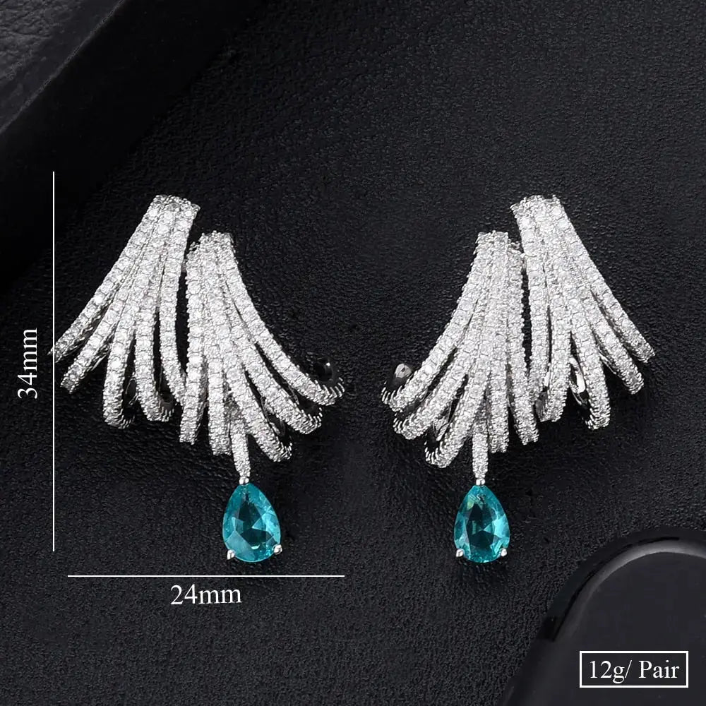 Katie Double Claw Earrings Coco & Dee