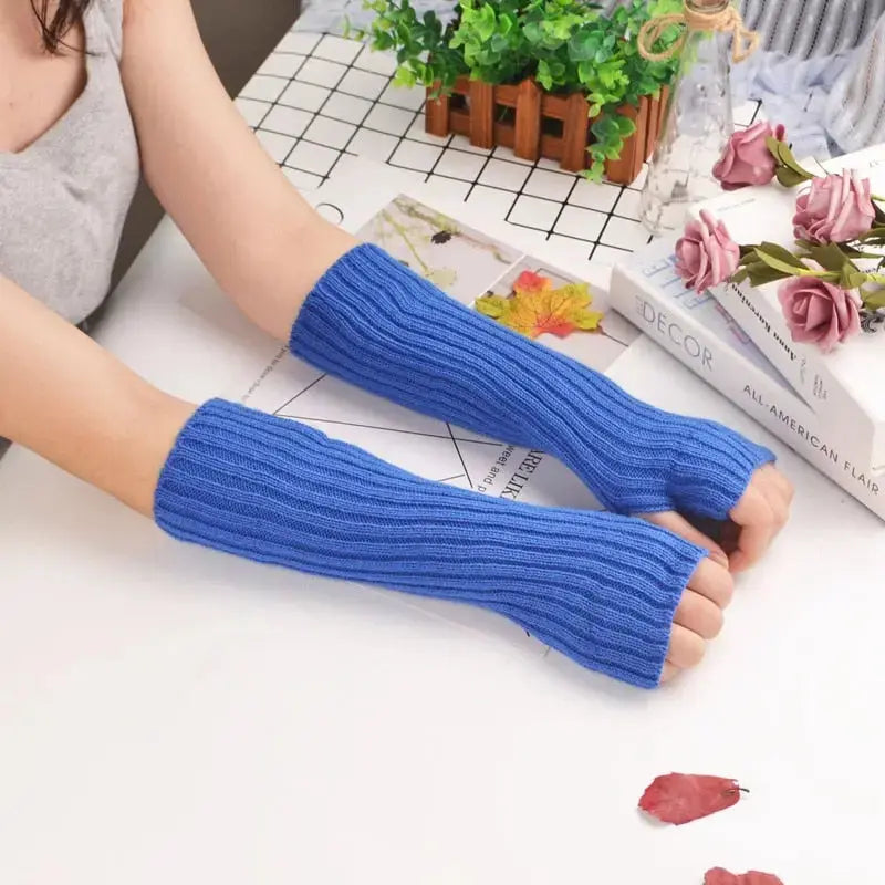 Knitted Arm Warmers Coco & Dee