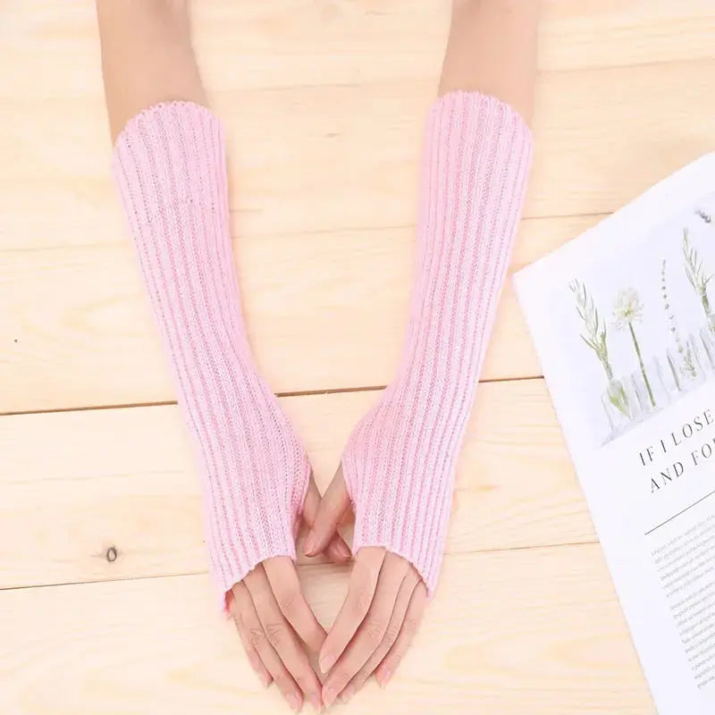 Knitted Arm Warmers Coco & Dee