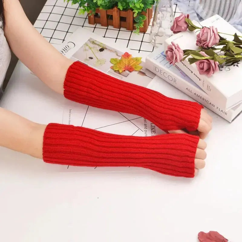 Knitted Arm Warmers Coco & Dee