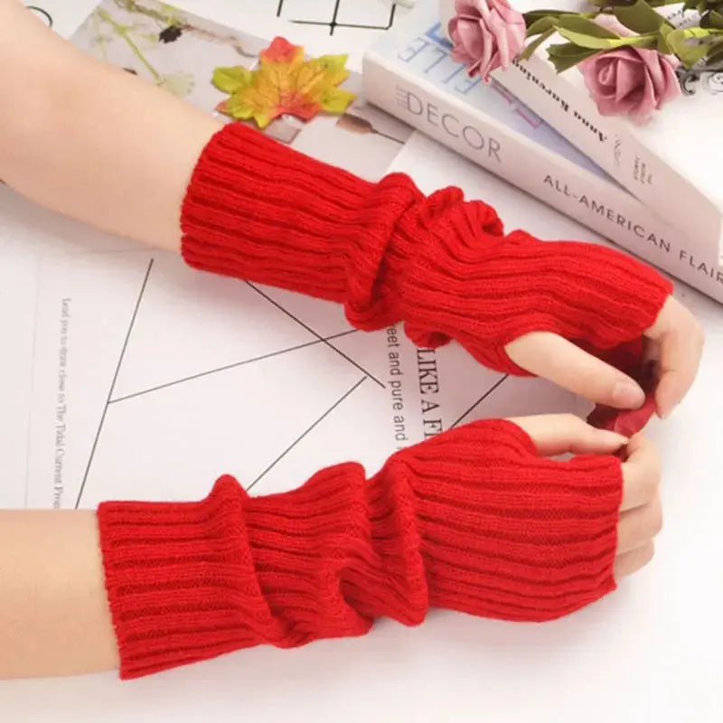 Knitted Arm Warmers Coco & Dee