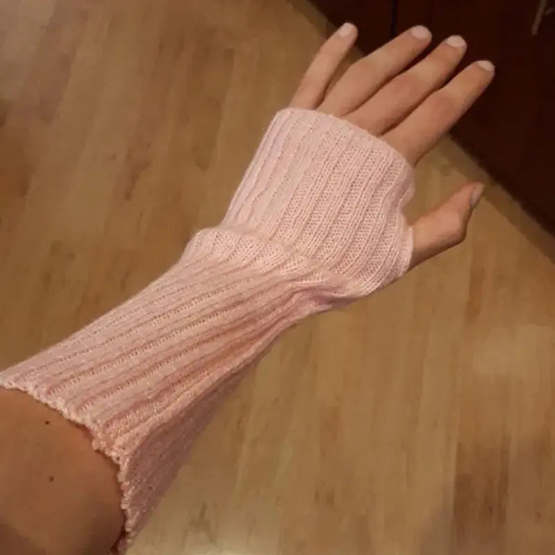 Knitted Arm Warmers Coco & Dee