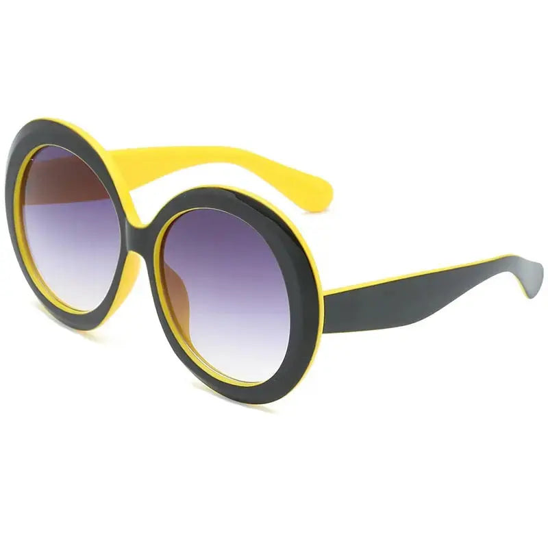 Leon Round Oversized Sunglasses Coco & Dee