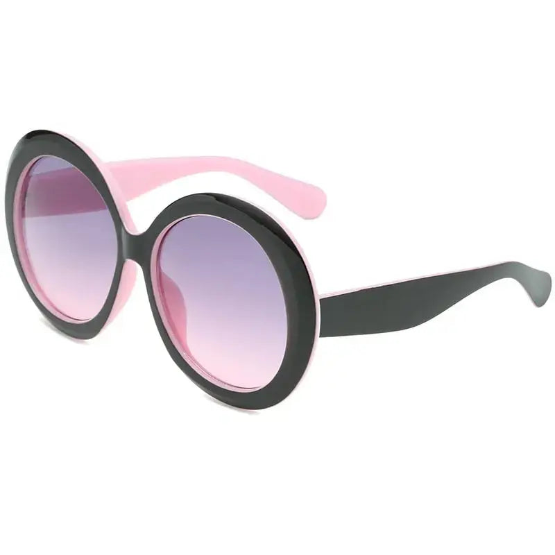 Leon Round Oversized Sunglasses Coco & Dee