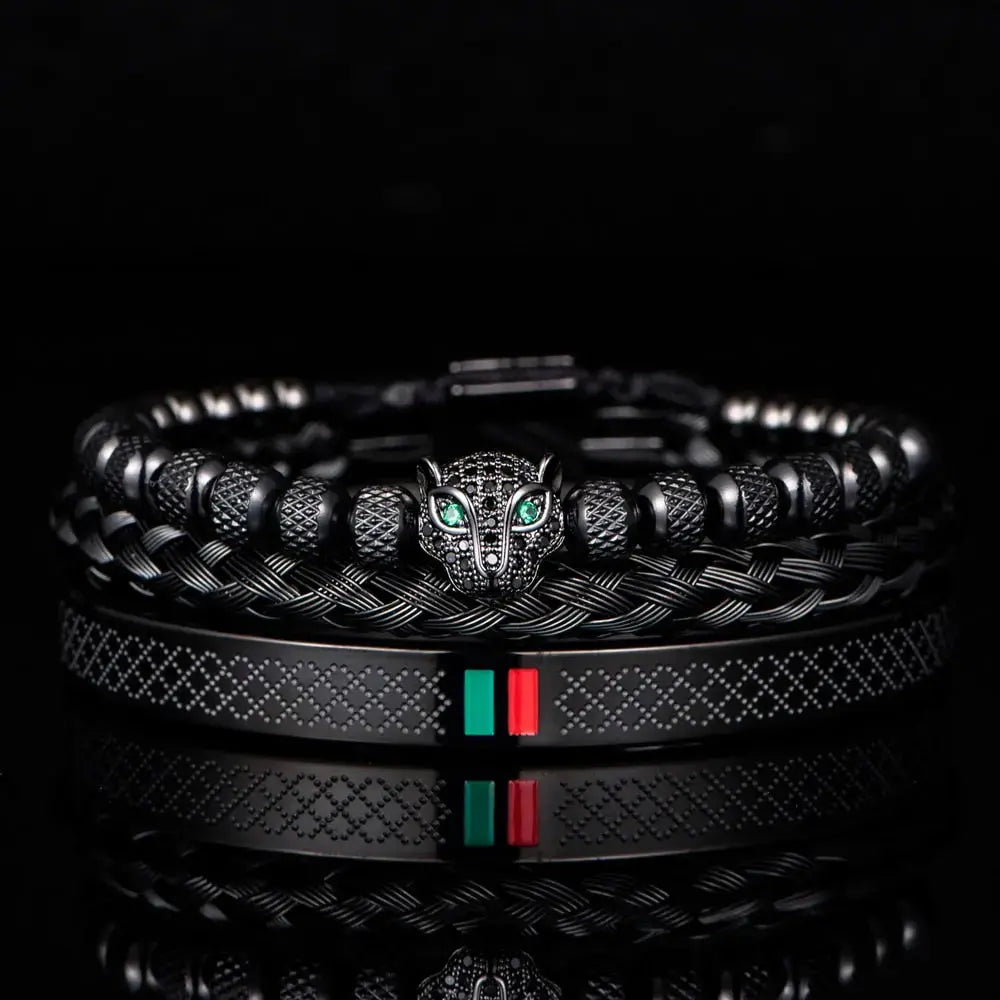 Leopard Head Bracelet - Coco & Dee UK
