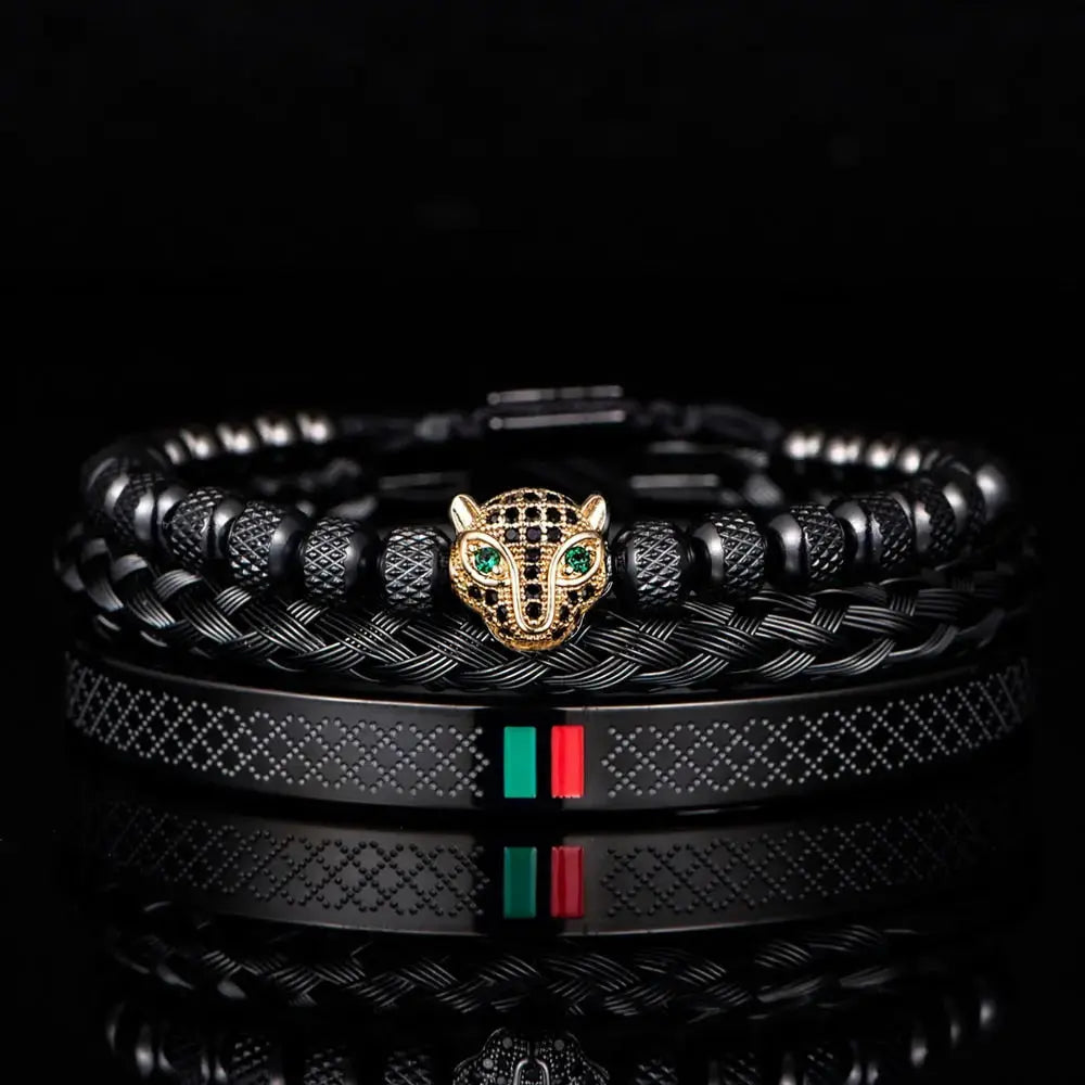 Leopard Head Bracelet - Coco & Dee UK