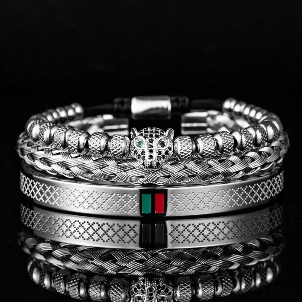 Leopard Head Bracelet - Coco & Dee UK