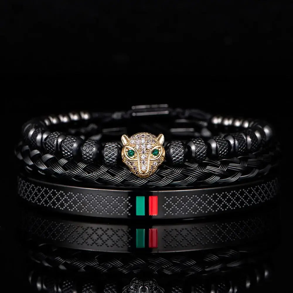 Leopard Head Bracelet - Coco & Dee UK
