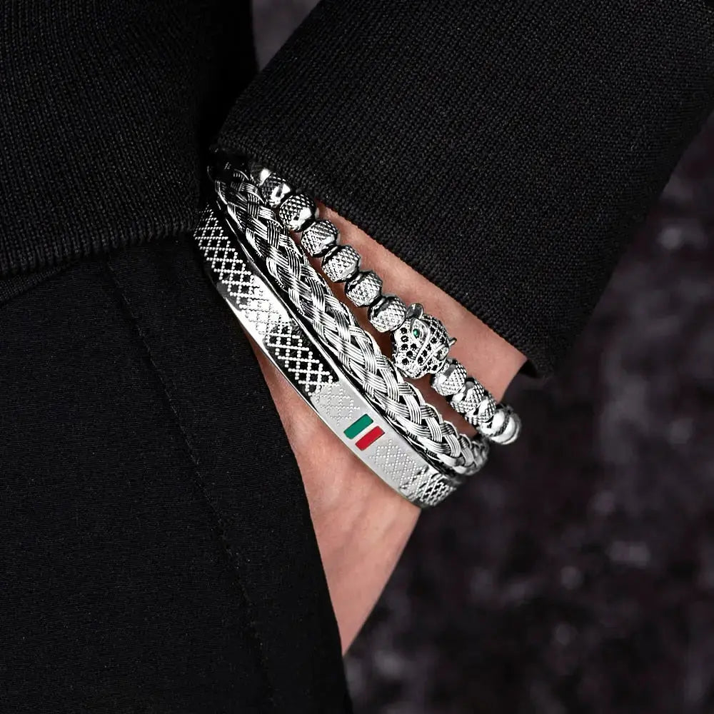 Leopard Head Bracelet - Coco & Dee UK