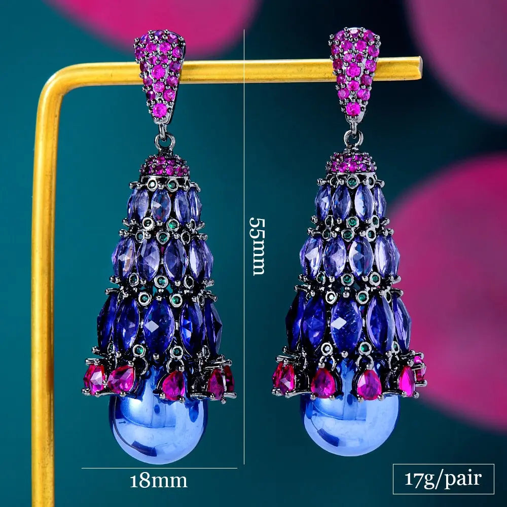 Pearl Drop Earrings Coco & Dee