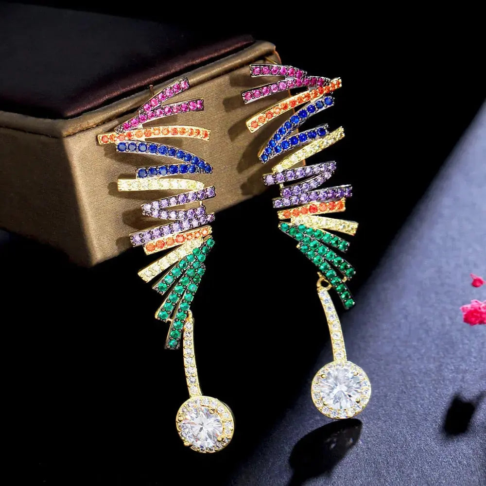 Pera Drop Earrings - Coco & Dee UK