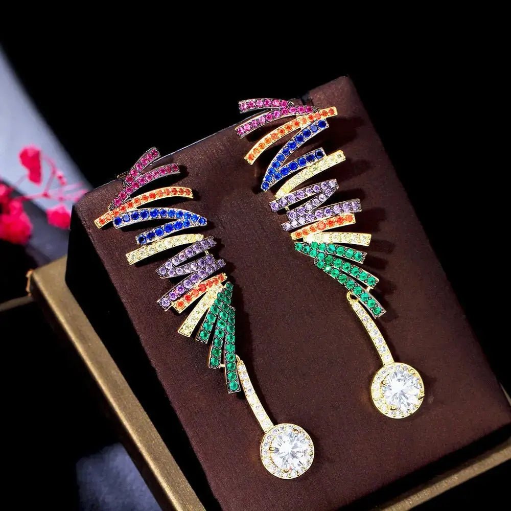 Pera Drop Earrings - Coco & Dee UK