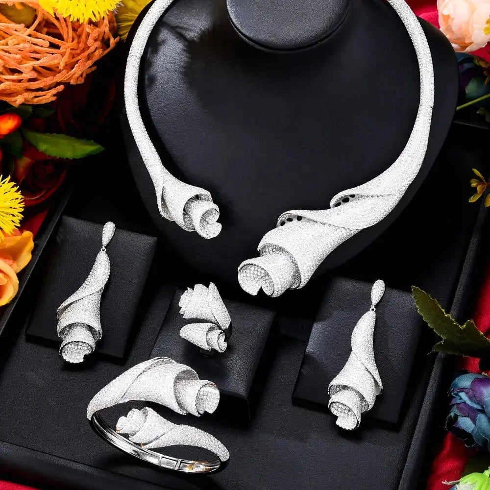 Rose Petal Jewelry Set - Coco & Dee UK