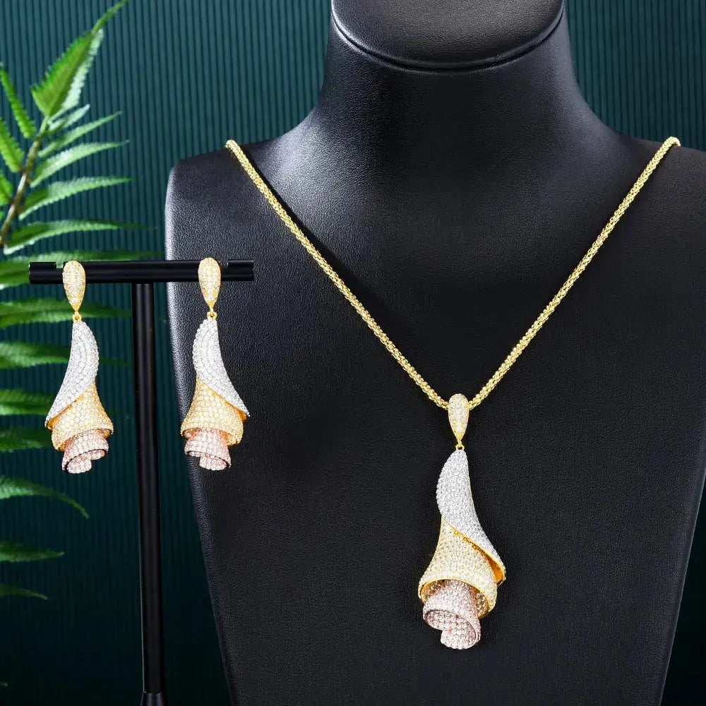 Rose Petal Jewelry Set - Coco & Dee UK