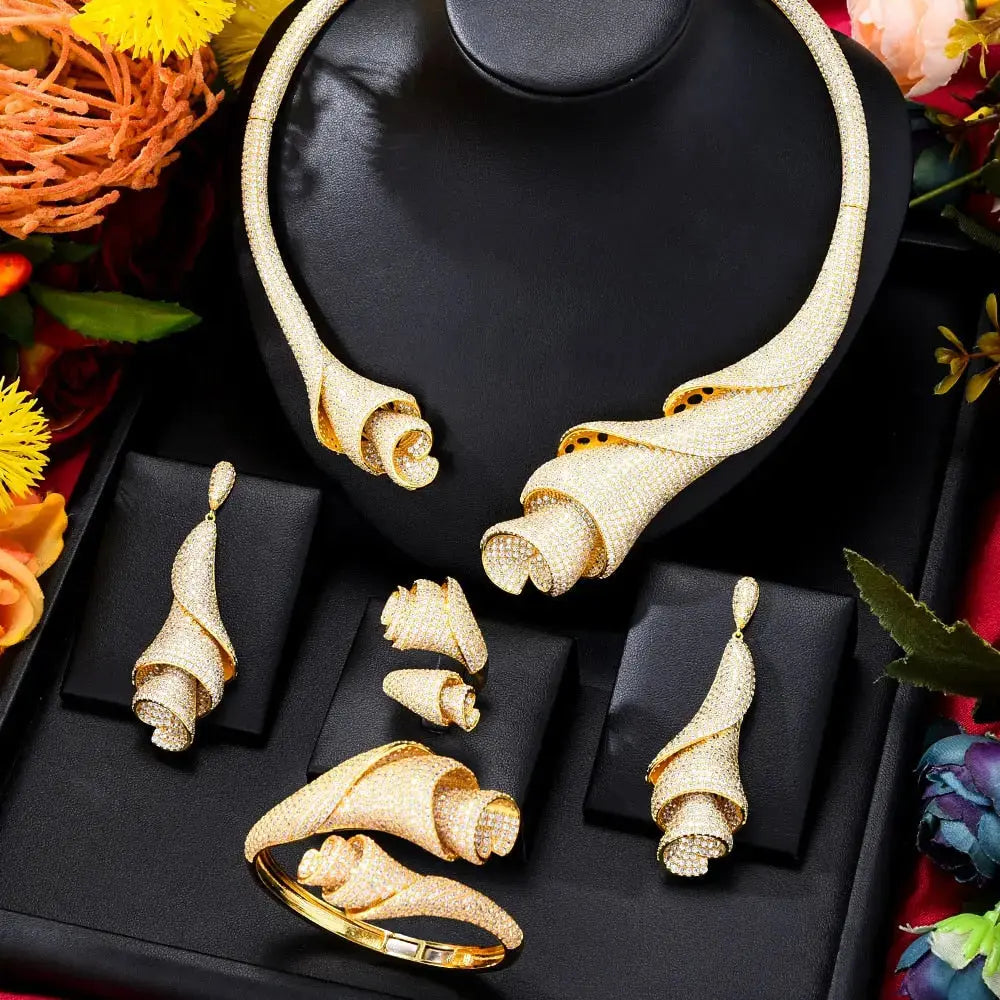Rose Petal Jewelry Set - Coco & Dee UK