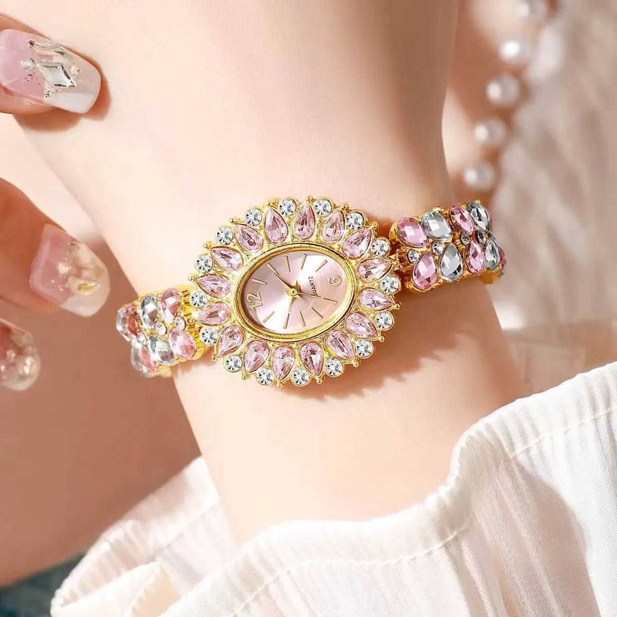 Romy Rhinestone Watch