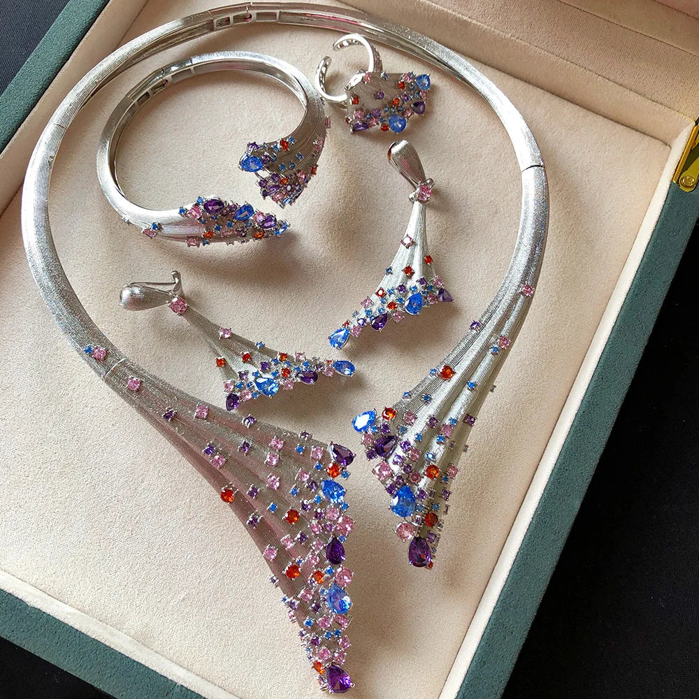 Daisy Leaf Jewelry Sets