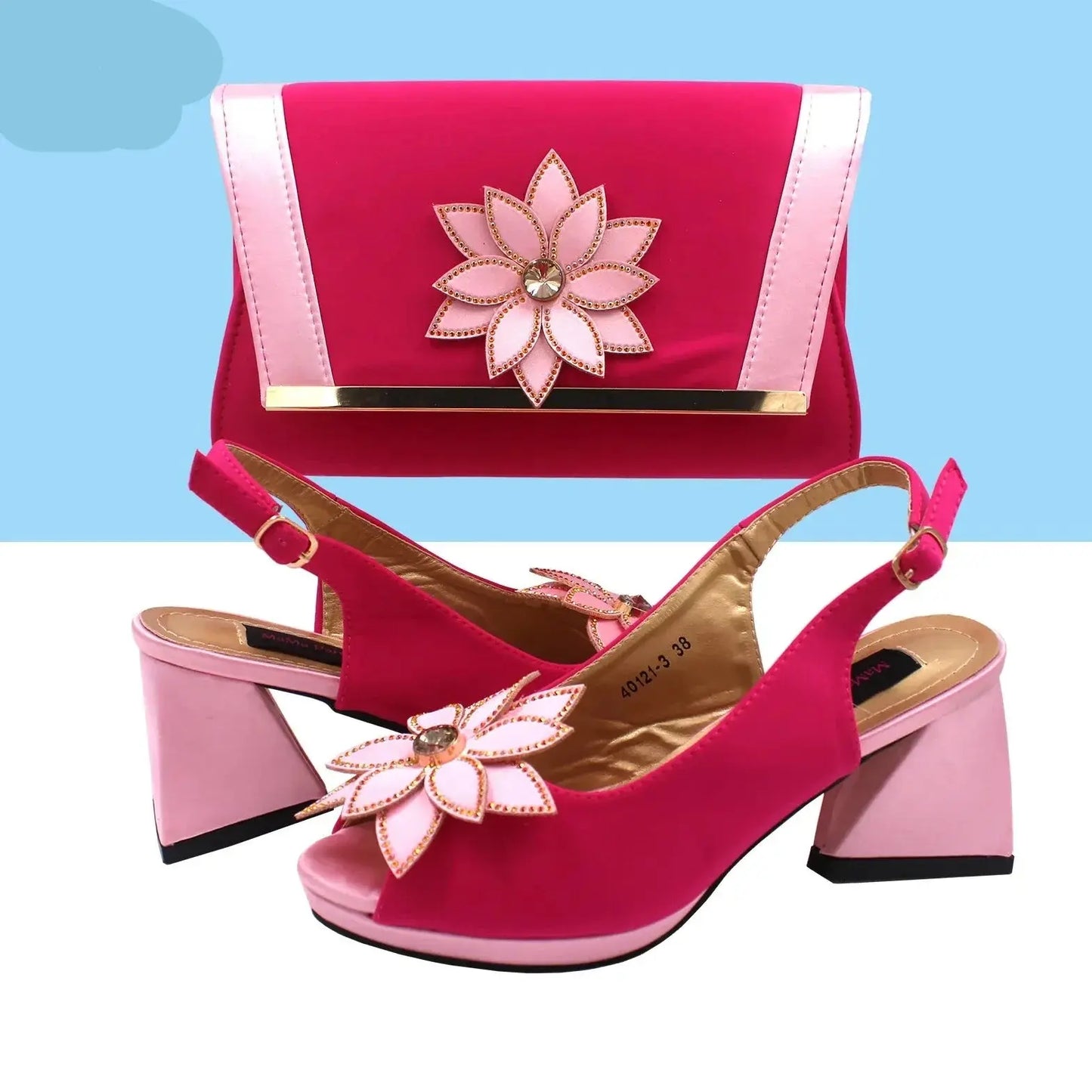 Sarita Shoe & Bag Set Coco & Dee