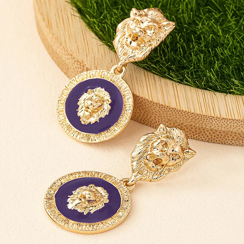 Medusa Dangle Earrings