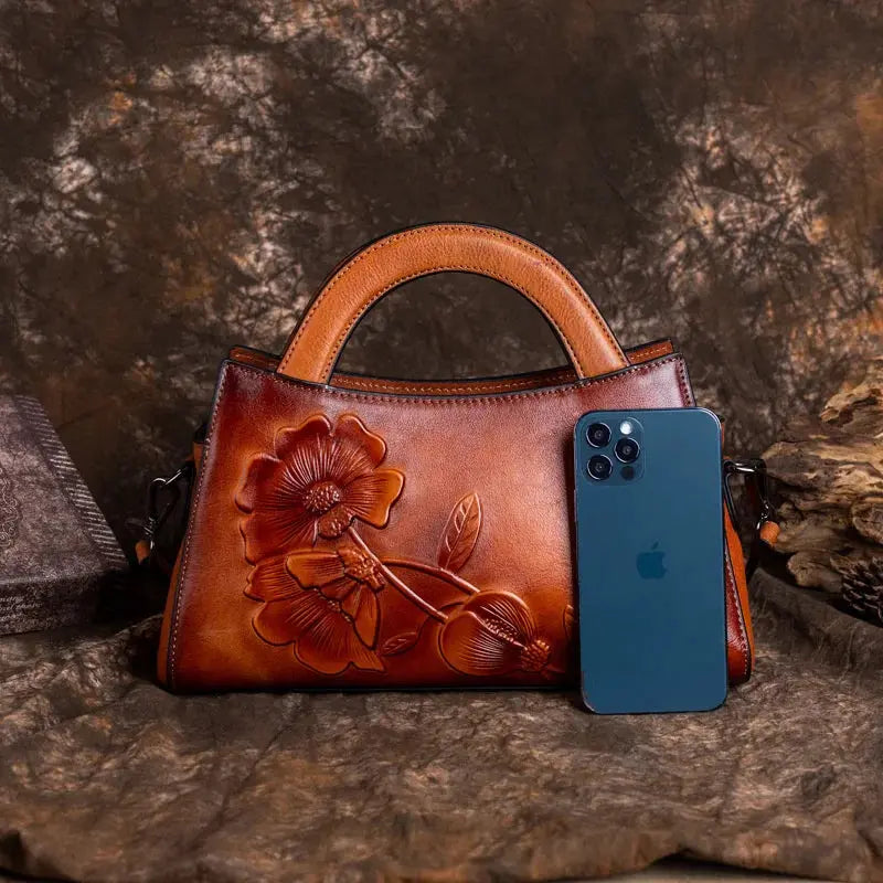 Kerrie Leather Handbag Coco & Dee
