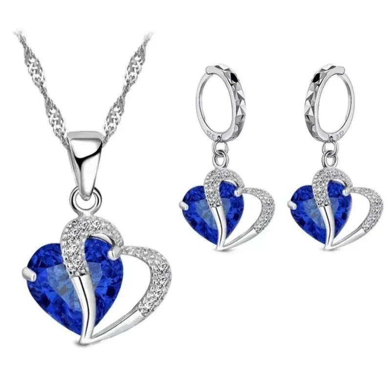 Sterling Silver Pendant Set Coco & Dee