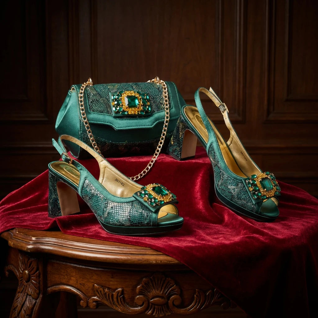 Clarissa Shoe & Bag Set