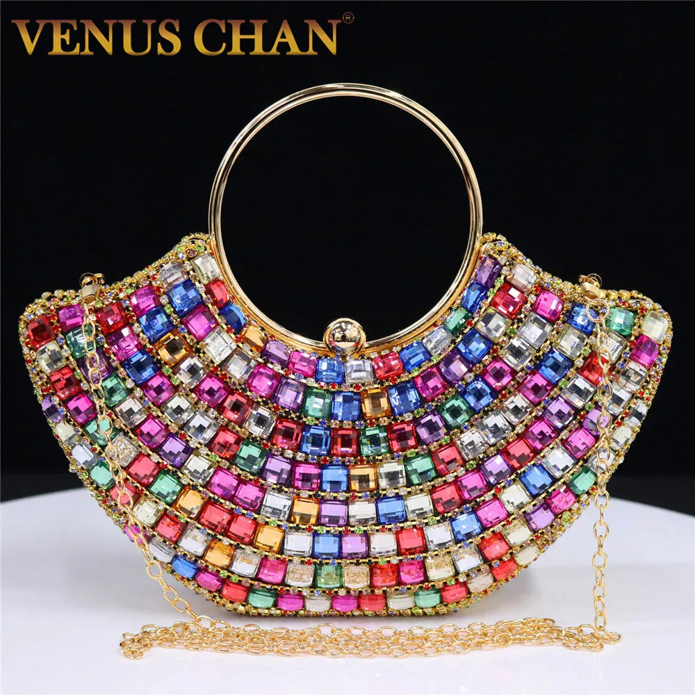 Mary Rhinestones Clutch
