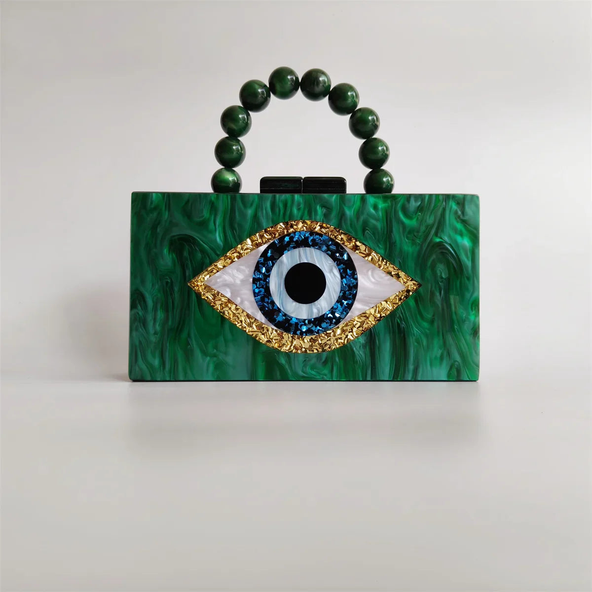 Marble Evil Eye Clutch Coco & Dee