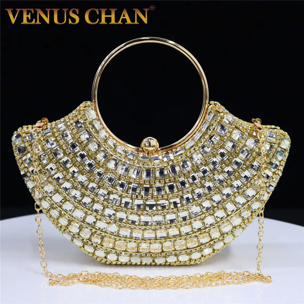 Mary Rhinestones Clutch