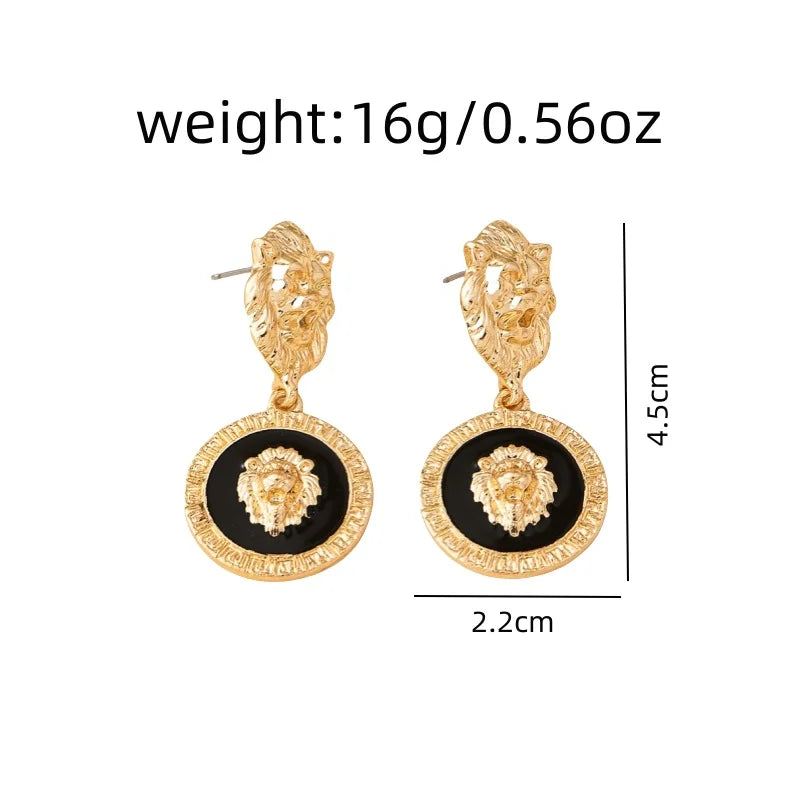 Medusa Dangle Earrings