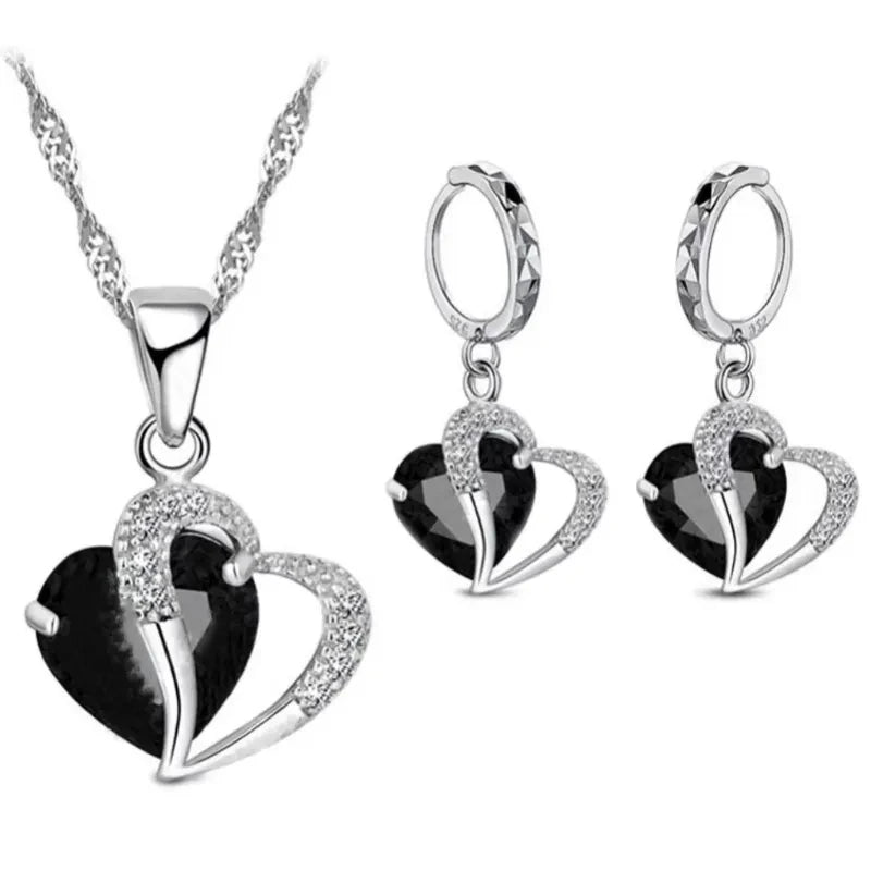 Sterling Silver Pendant Set Coco & Dee