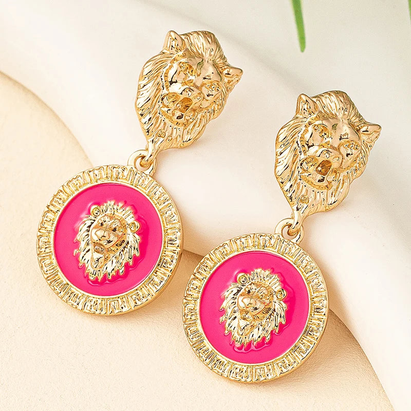 Medusa Dangle Earrings