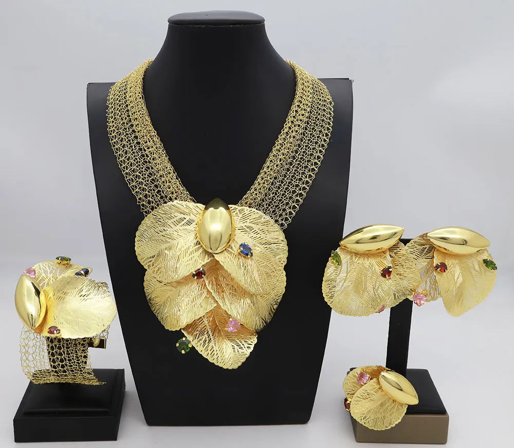 Leaf Jewelry Set