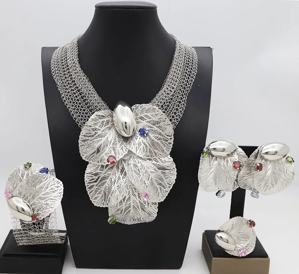 Leaf Jewelry Set