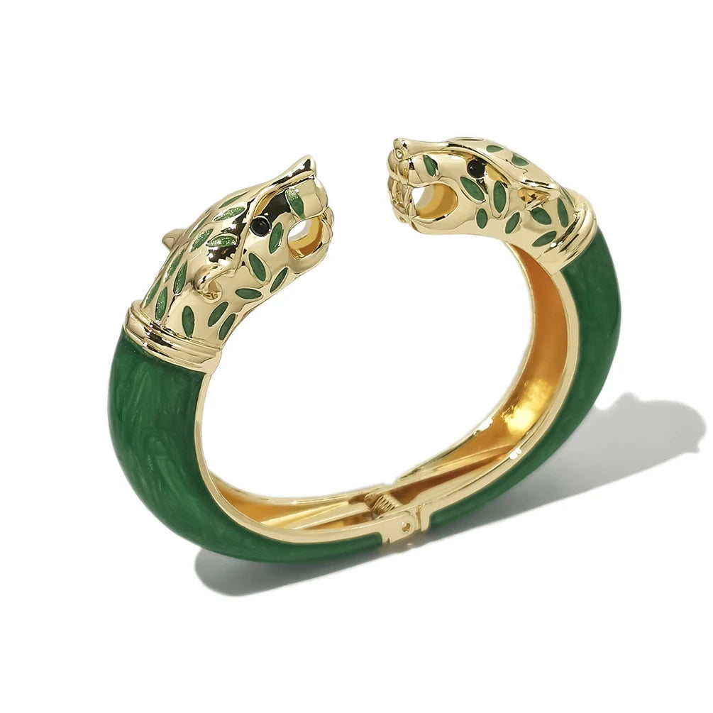 Leopard Head Bracelet