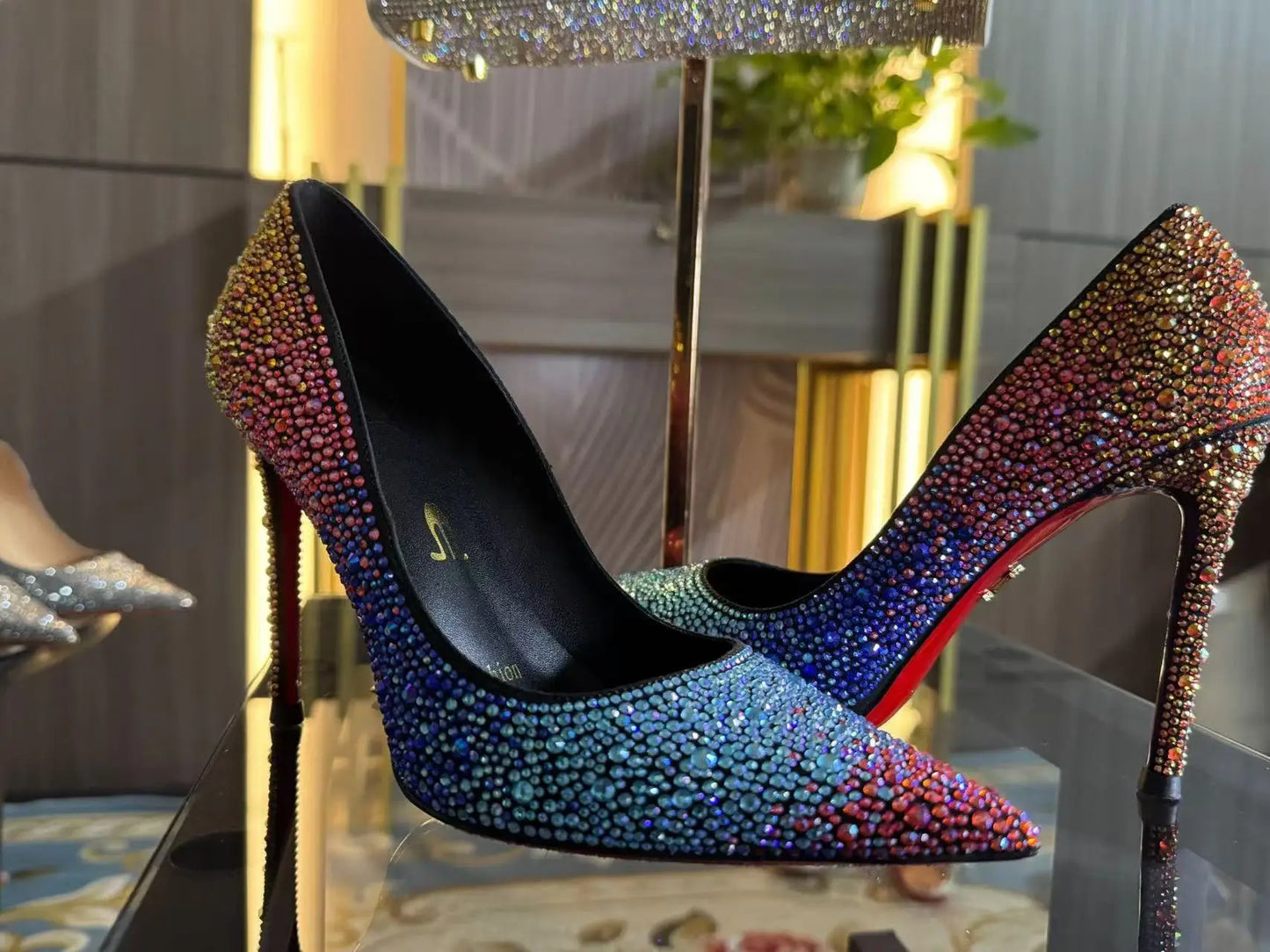 Rainbow Diamond Shoes