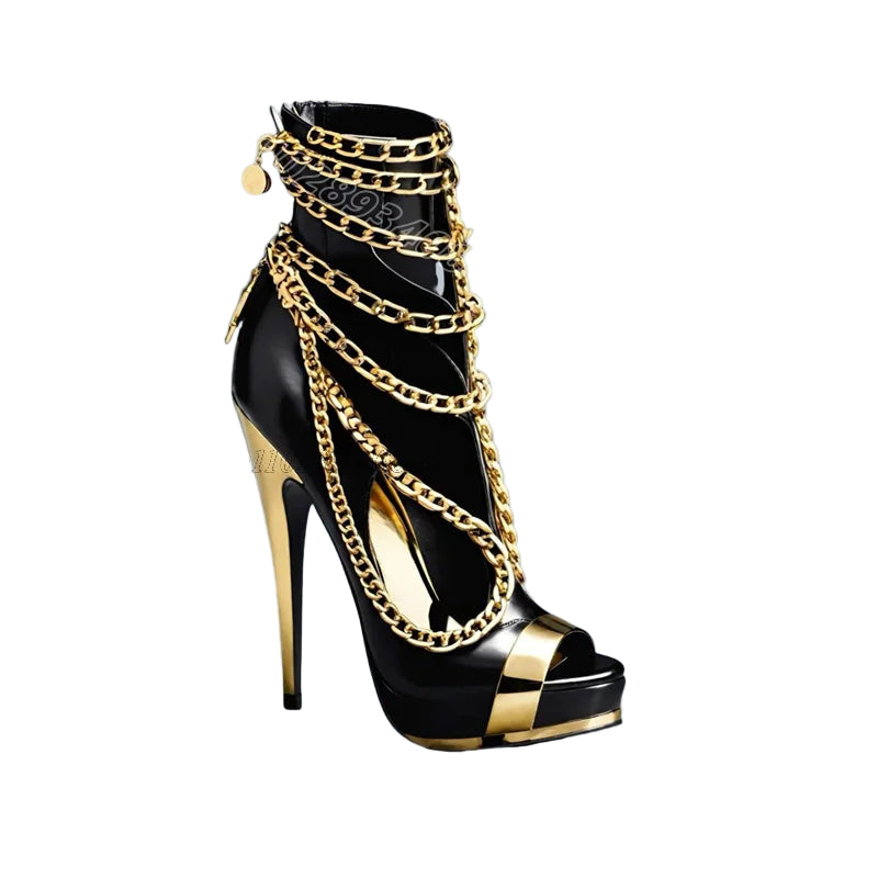 Capri Leather Platform Boots