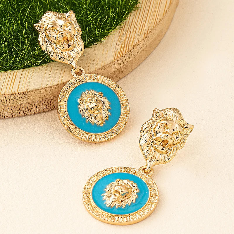 Medusa Dangle Earrings