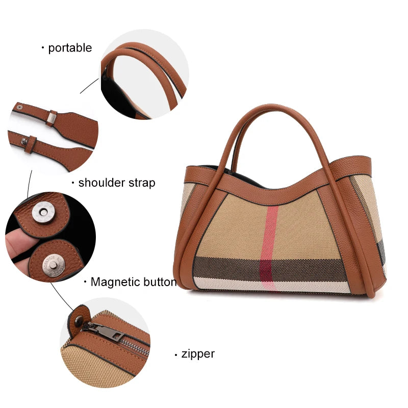 Berry Leather Bag