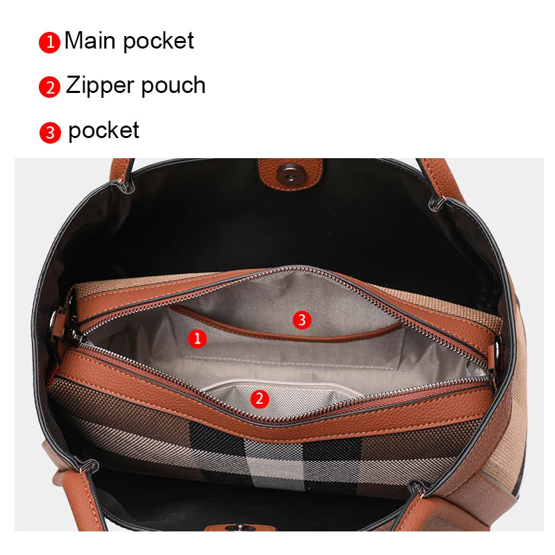 Berry Leather Bag