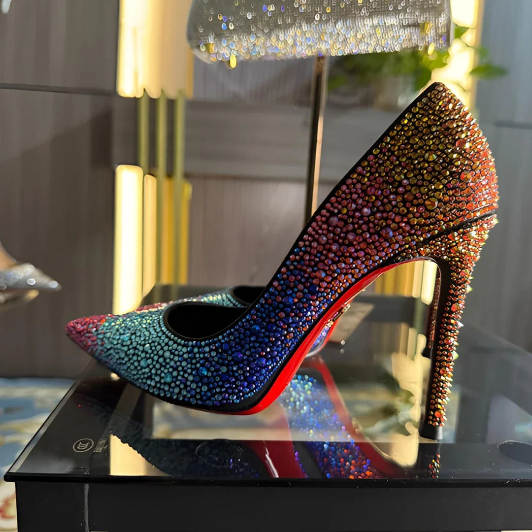 Rainbow Diamond Shoes