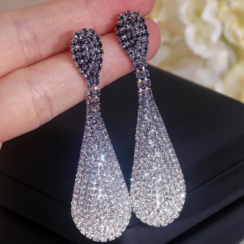 Rainbow Crystal Earrings Coco & Dee